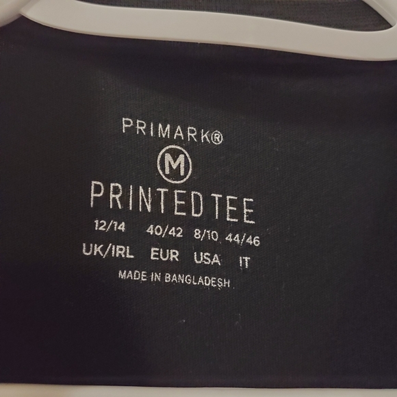 "Your dream might be inside this zone..." flower print tee - Size M - Picture 3 of 4